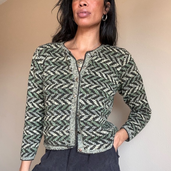 Vintage hand knitted sweater - Picture 6 of 7